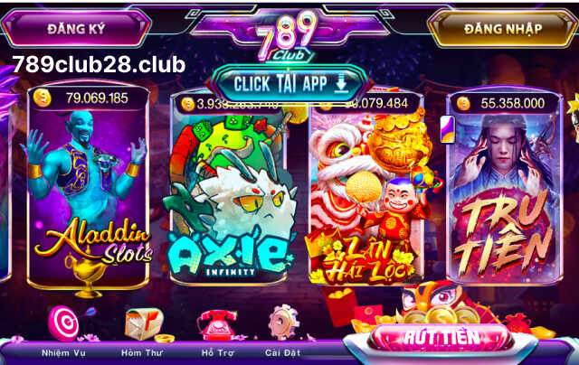 Ưu điểm khi chơi Slots tại 789Club